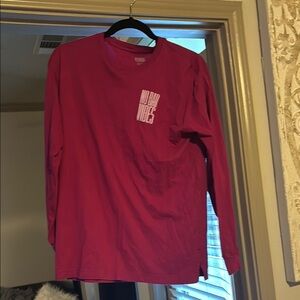 Pink Long Sleeve Tee